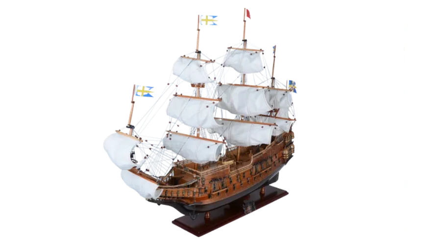 picture 1 A large, exclusive model of the Vasa sailing ship with unfurled sails