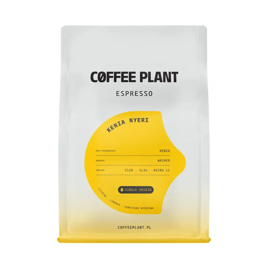 obrazek 1 COFFEE PLANT - kawa ziarnista Kenia Nyeri Espresso 250 g