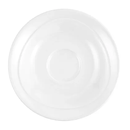 Zdjęcie Piękny porcelanowy biały spodek 16 cm - Seltmann Weiden