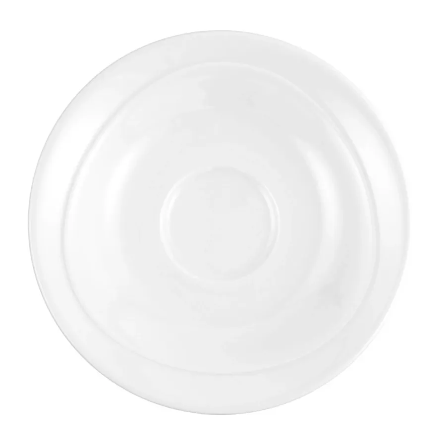 obrazek 1 Piękny porcelanowy biały spodek 16 cm - Seltmann Weiden