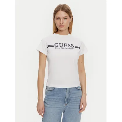 Zdjęcie Guess T-Shirt V5GI03 I3Z14 Biały Regular Fit