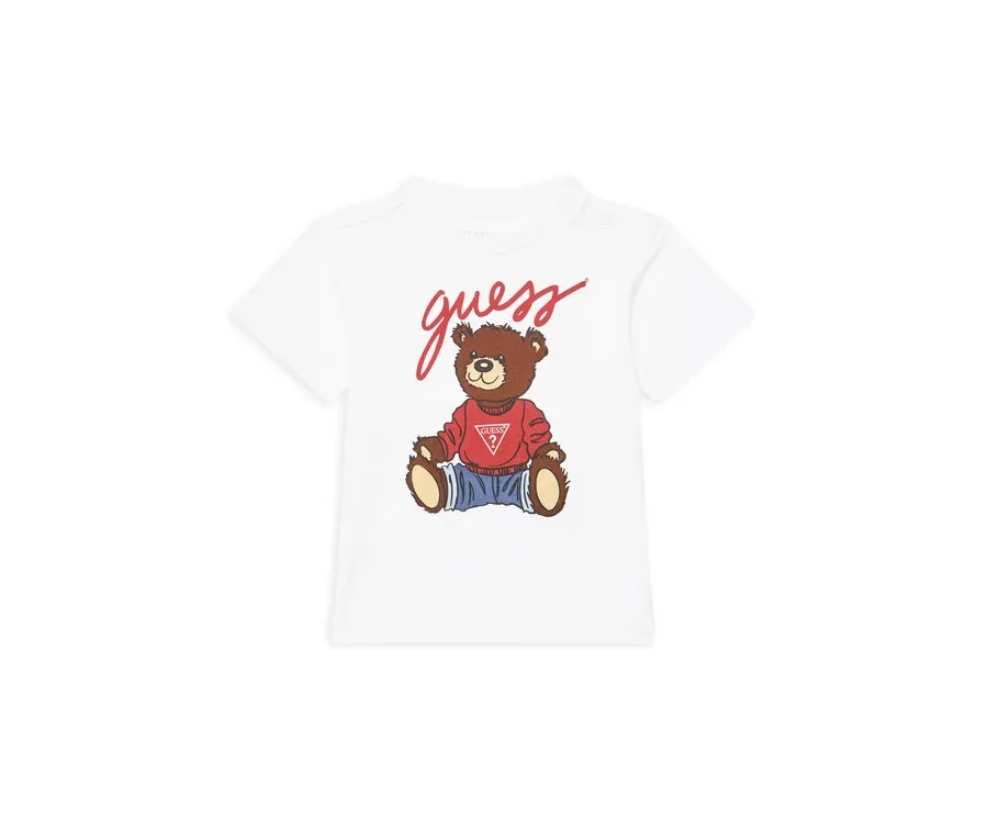 obrazek 1 Guess T-Shirt H4BT01 I3Z14 Biały Regular Fit
