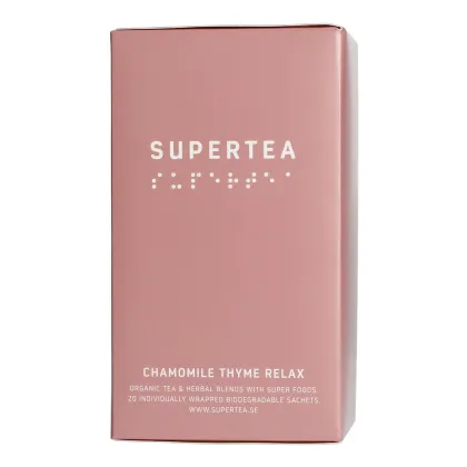 Zdjęcie Teministeriet - Supertea Chamomile Thyme Relax - Herbata 20 Torebek TEMINISTERIET