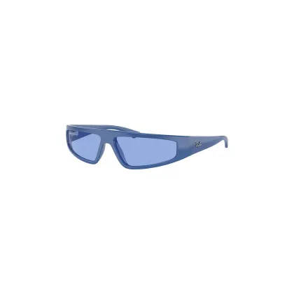 Zdjęcie Ray-Ban okulary przeciwsłoneczne kolor niebieski