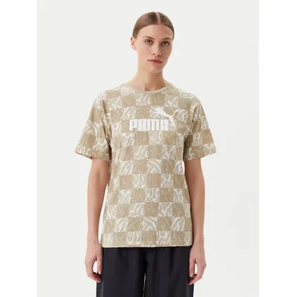 Zdjęcie Puma T-Shirt Ess Graphic 685070 Beżowy Loose Fit