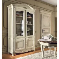 Zdjęcie Ekskluzywna czterodrzwiowa szafka ze szklanymi bokami - prosto z Włoch - Interiors Italia