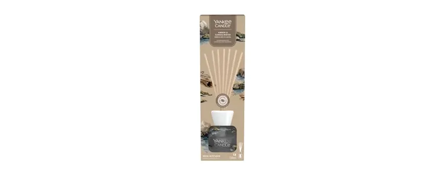 obrazek 1 Yankee Candle Amber & Sandalwood Reed Diffuser Świeca zapachowa 310 g