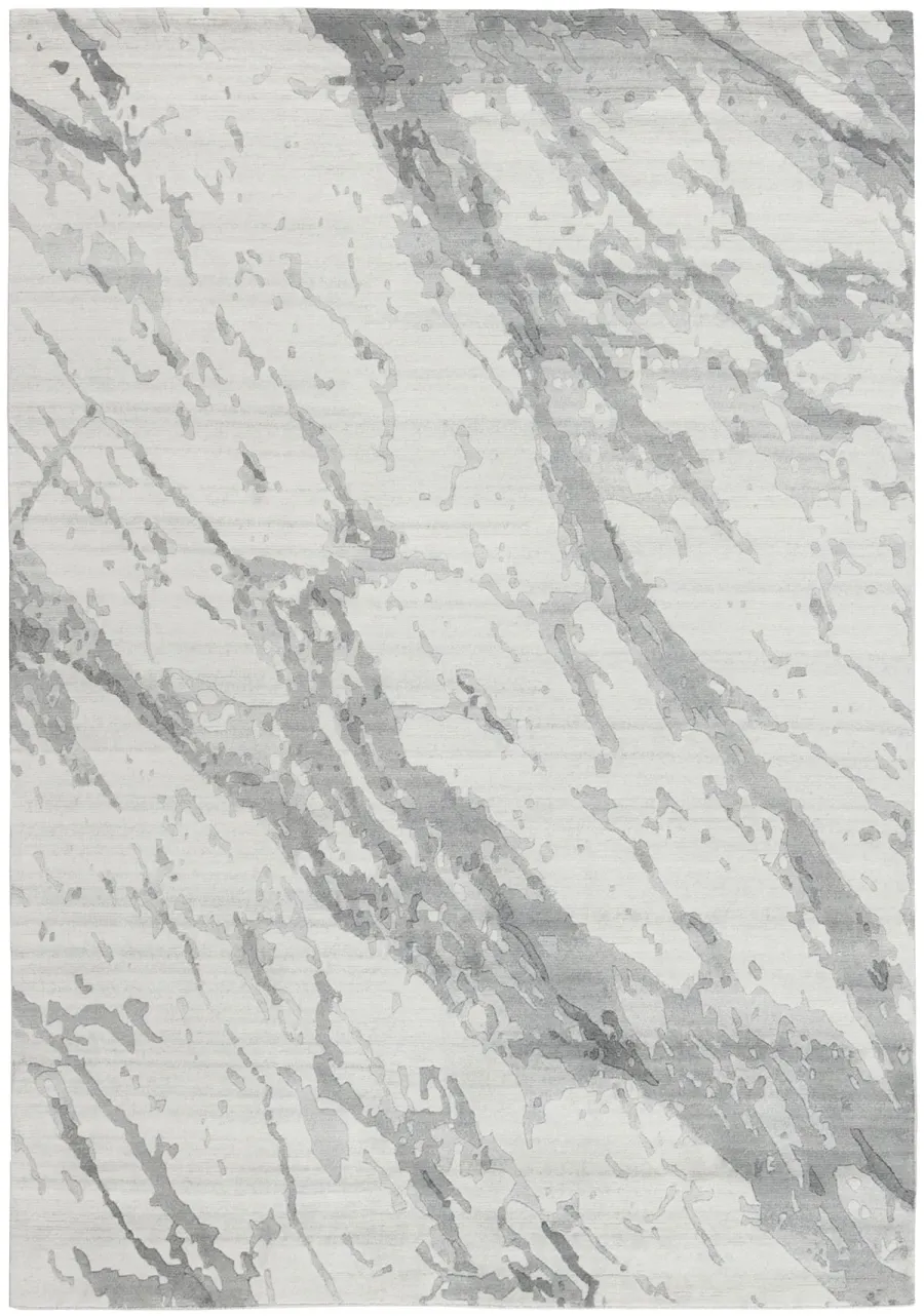 picture 1 Beautiful white-gray exclusive carpet - TEMPTATION 8098