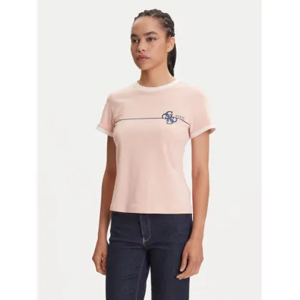Zdjęcie Guess T-Shirt V5YI01 J1314 Różowy Regular Fit