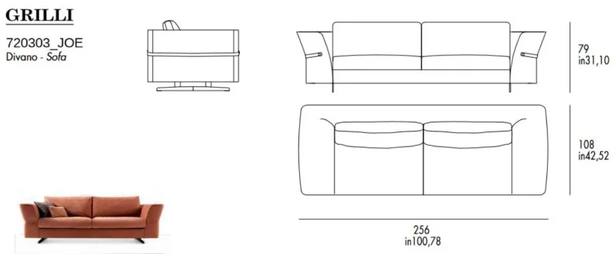 obrazek 3 Wysokiej jakości sofa Joe do pięknych pomieszczeń