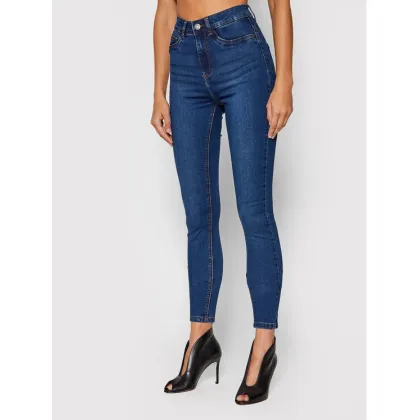 Zdjęcie Noisy May Jeansy Callie 27007979 Granatowy Skinny Fit