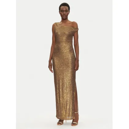 Zdjęcie NORMA KAMALI Sukienka wieczorowa ST4243SQG69151 Złoty Slim Fit