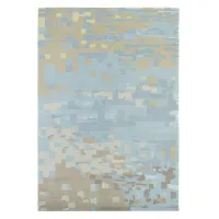 Zdjęcie Elegancki błętkitno beżowy dywan nowoczesny - YARA MIST 134218