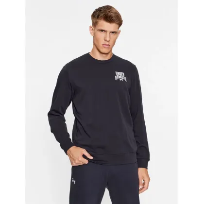 Zdjęcie Under Armour Bluza Ua Rival Terry Graphic Crew 1379764 Czarny Loose Fit