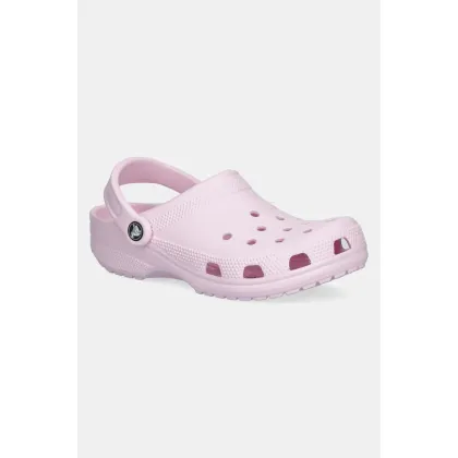 Zdjęcie Crocs klapki Classic damskie kolor różowy 10001