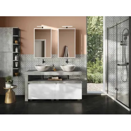 Picture A unique set of bathroom furniture - Proteo Arredo Bagno
