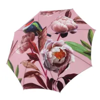 Picture An umbrella with a delightful and charming floral print as a gift for women