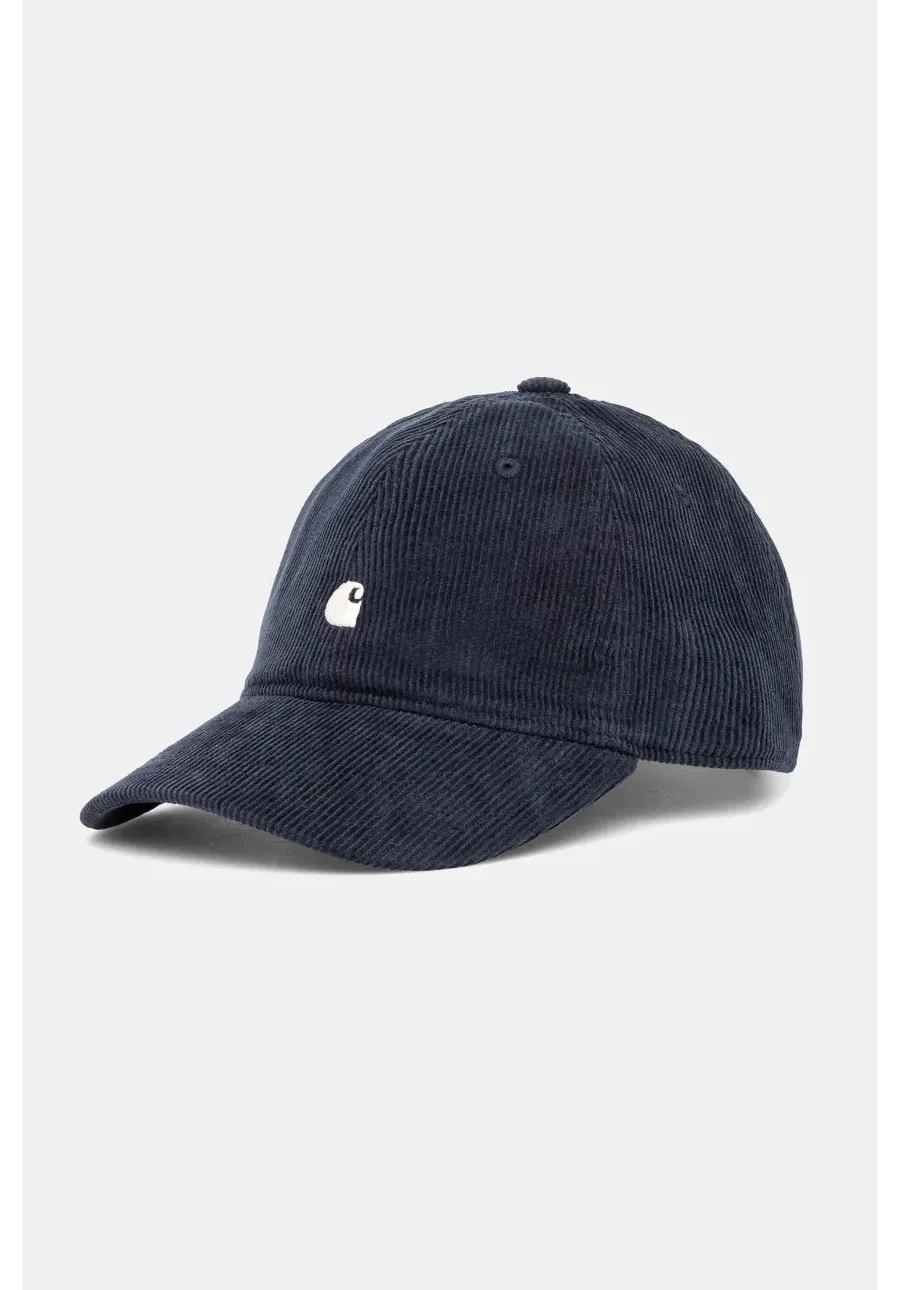obrazek 1 Carhartt WIP czapka z daszkiem Harlem Cap kolor granatowy gładka I028955.11AXX
