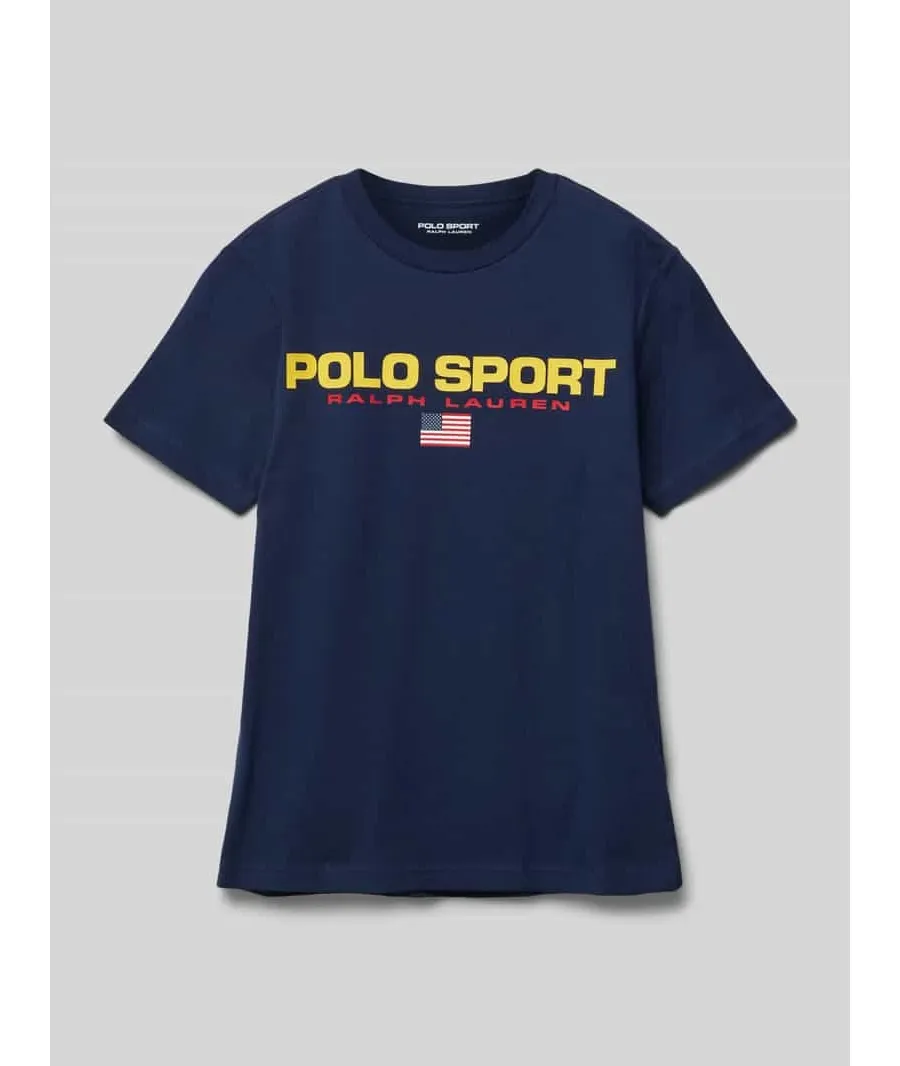 obrazek 1 T-shirt o kroju regular fit z bawełny