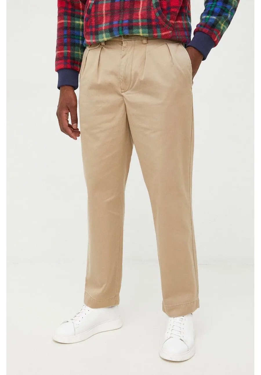 obrazek 1 Polo Ralph Lauren spodnie bawełniane męskie kolor zielony w fasonie chinos