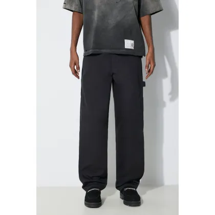 Zdjęcie Stan Ray spodnie bawełniane Og Painter kolor czarny w fasonie cargo 1130