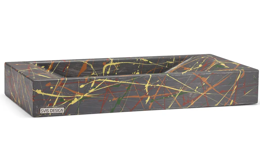 obrazek 2 Luksusowa umywalka 60 cm SIRIUS BASIC – PUNK, szary, lakier matowy