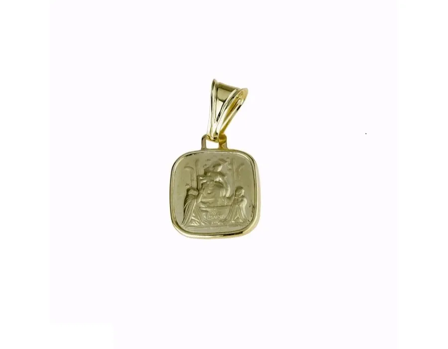 obrazek 1 Medalik Matki Bożej Pompejańskiej wym.15x15mm.