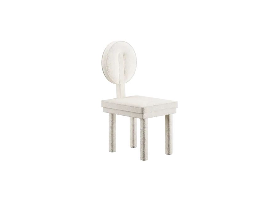 obrazek 2 Stylowe minimalistyczne krzesło