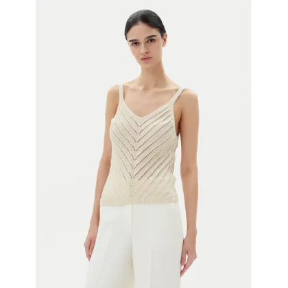 Zdjęcie Vero Moda Top Peru 10326463 Beżowy Regular Fit