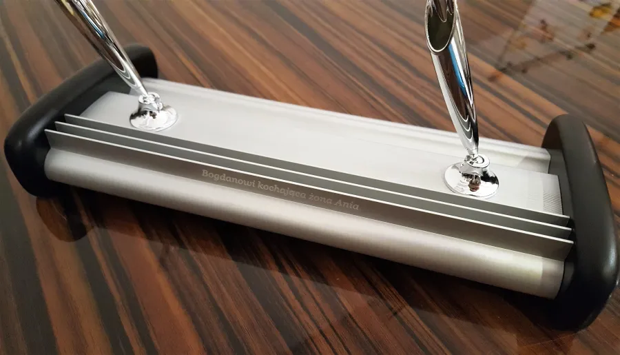 picture 4 Naumann – modern set of desk accessories made of aluminium