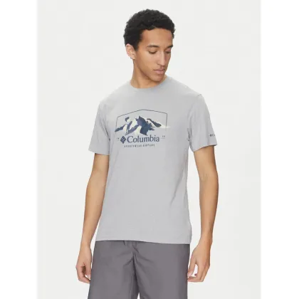 Zdjęcie Columbia T-Shirt Path Lake™ II Graphic 1934814 Szary Regular Fit