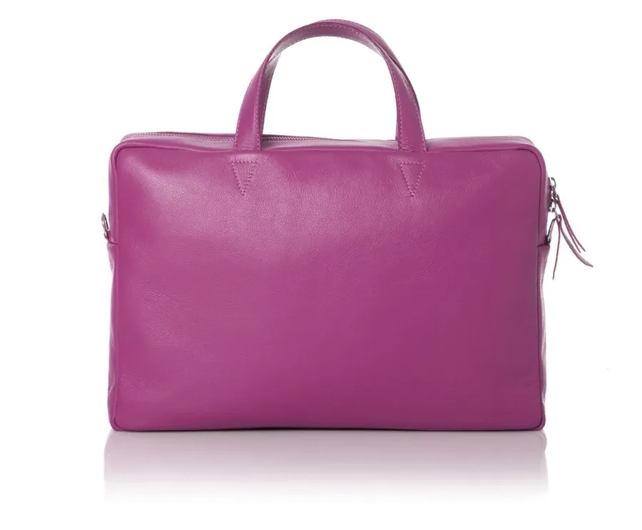 picture 3  Maxi Asa Corta - Fucsia - Laptop & Document Bag
