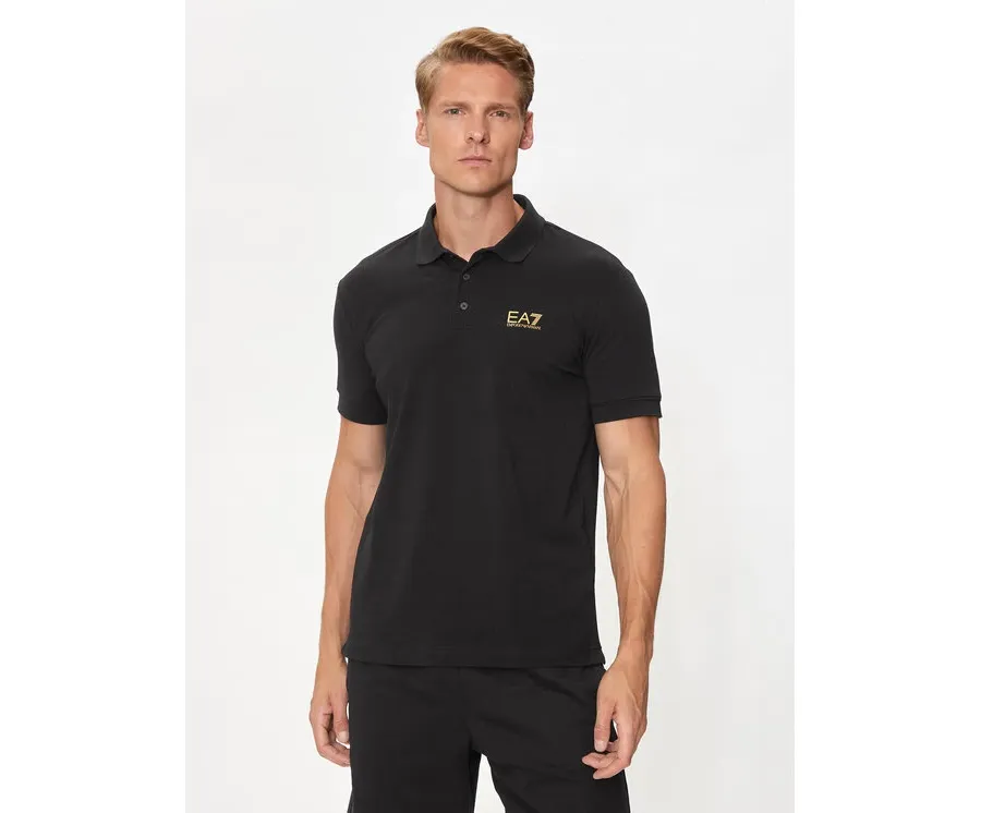 obrazek 1 EA7 Emporio Armani Polo 8NPF14 PJVQZ 0208 Czarny Regular Fit