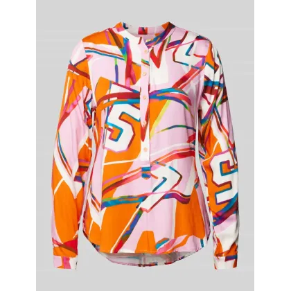 Zdjęcie Bluzka z wiskozy ze wzorem na całej powierzchni