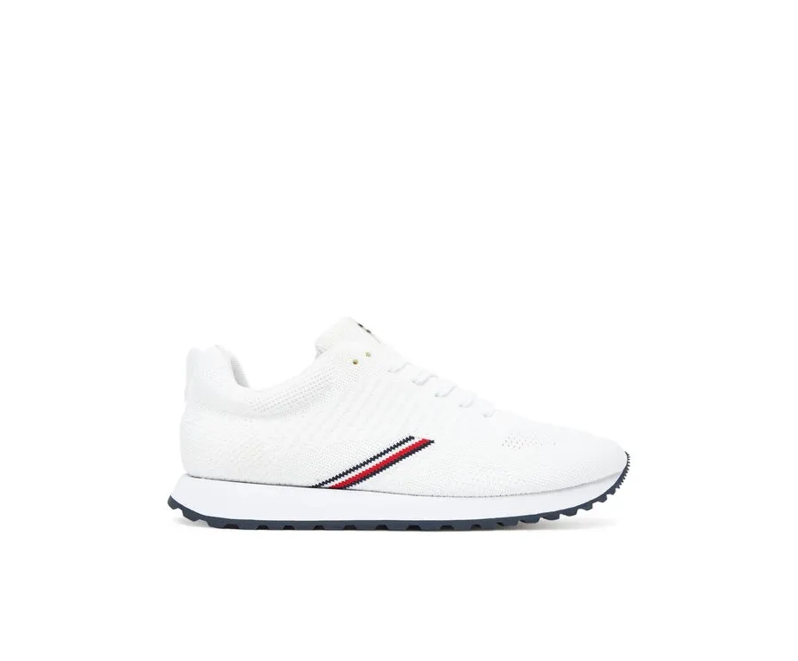 obrazek 1 Tommy Hilfiger Sneakersy New Runner Eva Corpo Knit FM0FM05648 Biały