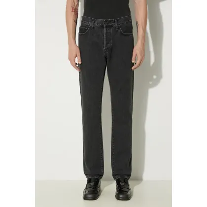 Zdjęcie Carhartt WIP jeansy Klondike Klondike Pant męskie I029207.BLACK.STON-BLACK.STON