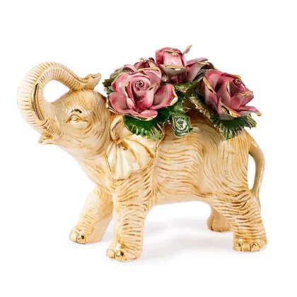Picture Ceramic elephant figurine
