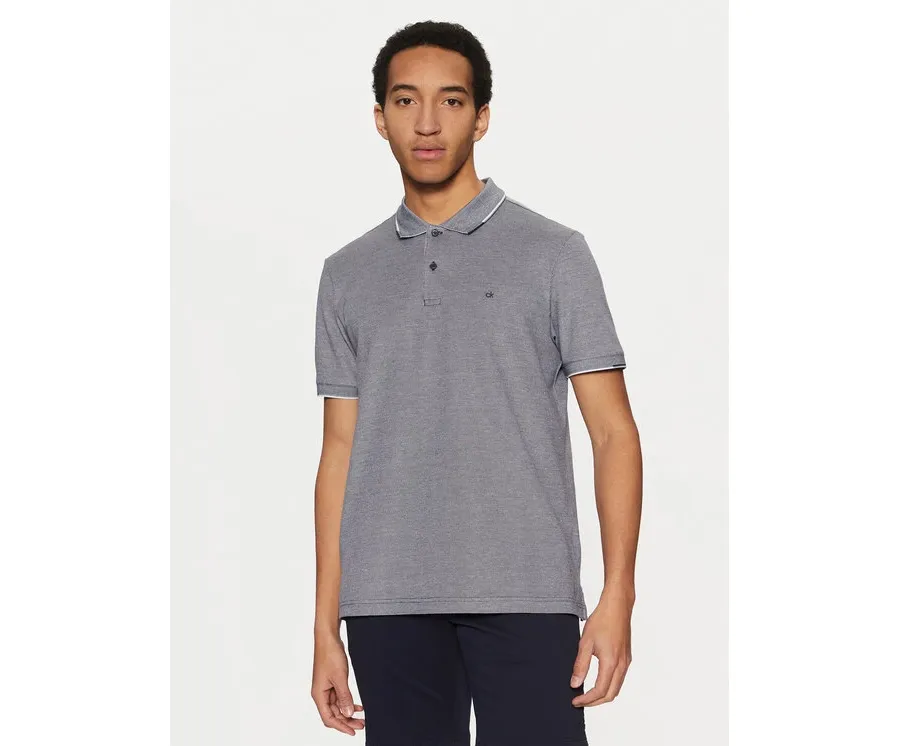 obrazek 1 Calvin Klein Polo K10K114475 Granatowy Regular Fit