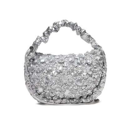 Zdjęcie Desigual Torebka Flossy 24WAXA18 Srebrny