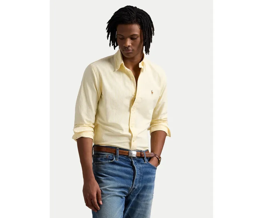obrazek 1 Polo Ralph Lauren Koszula 710953704004 Żółty Custom Fit