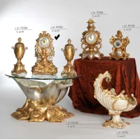 Zdjęcie Zegar z druhną NA 45 cm - Valle d'oro Patchi