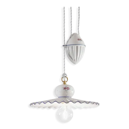 Zdjęcie Duża lampa wisząca Roma w stylu klasycznym z Włoch