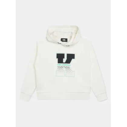 Zdjęcie Karl Lagerfeld Kids Bluza Z30045 D Biały Regular Fit