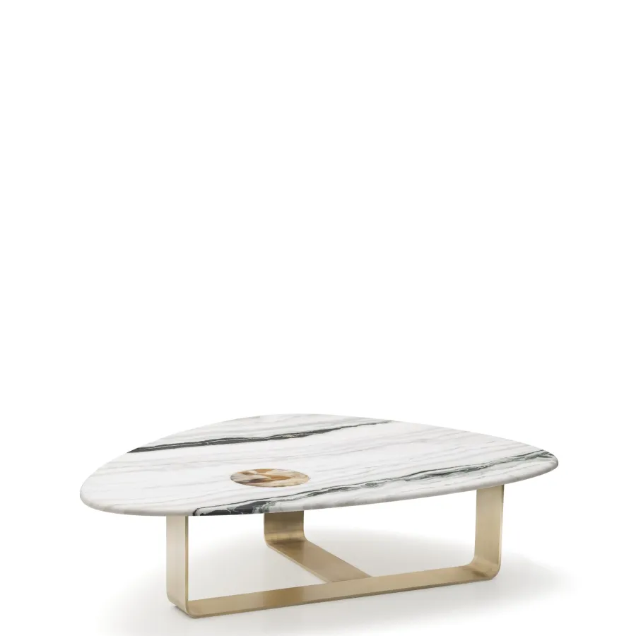 obrazek 4 Luksusowy stolik kawowy z satynowego marmuru do salonu – Arcahorn