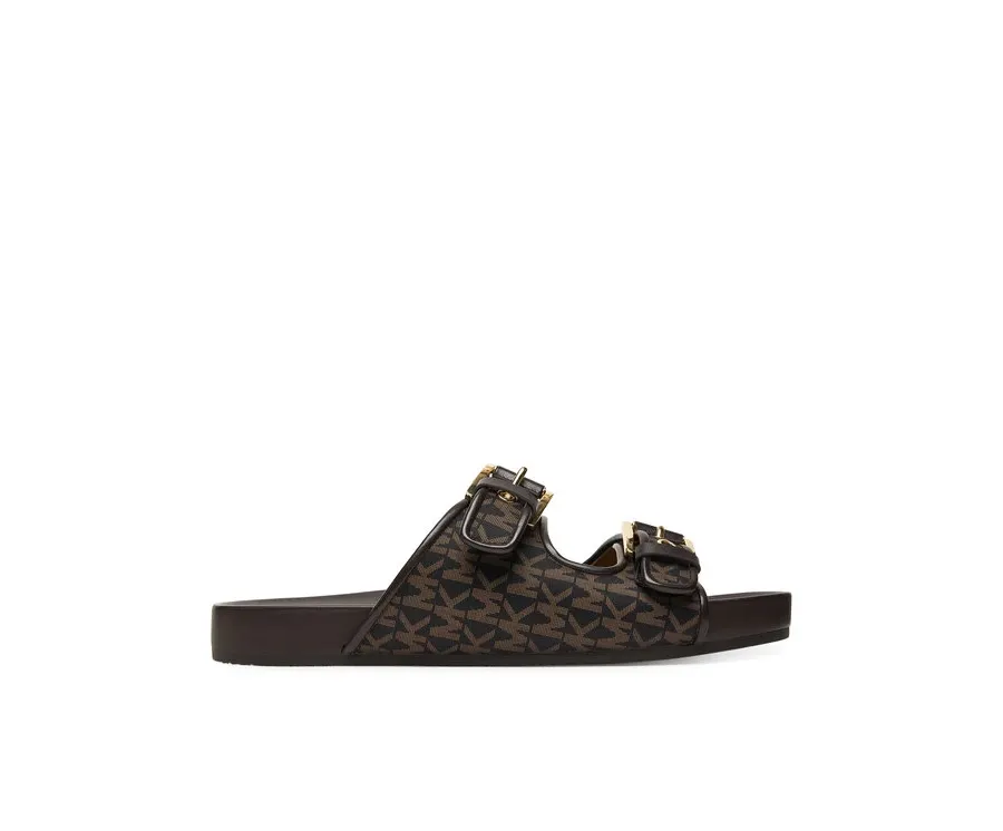obrazek 1 MICHAEL Michael Kors Klapki Byers  40T5BYFS1D Brązowy