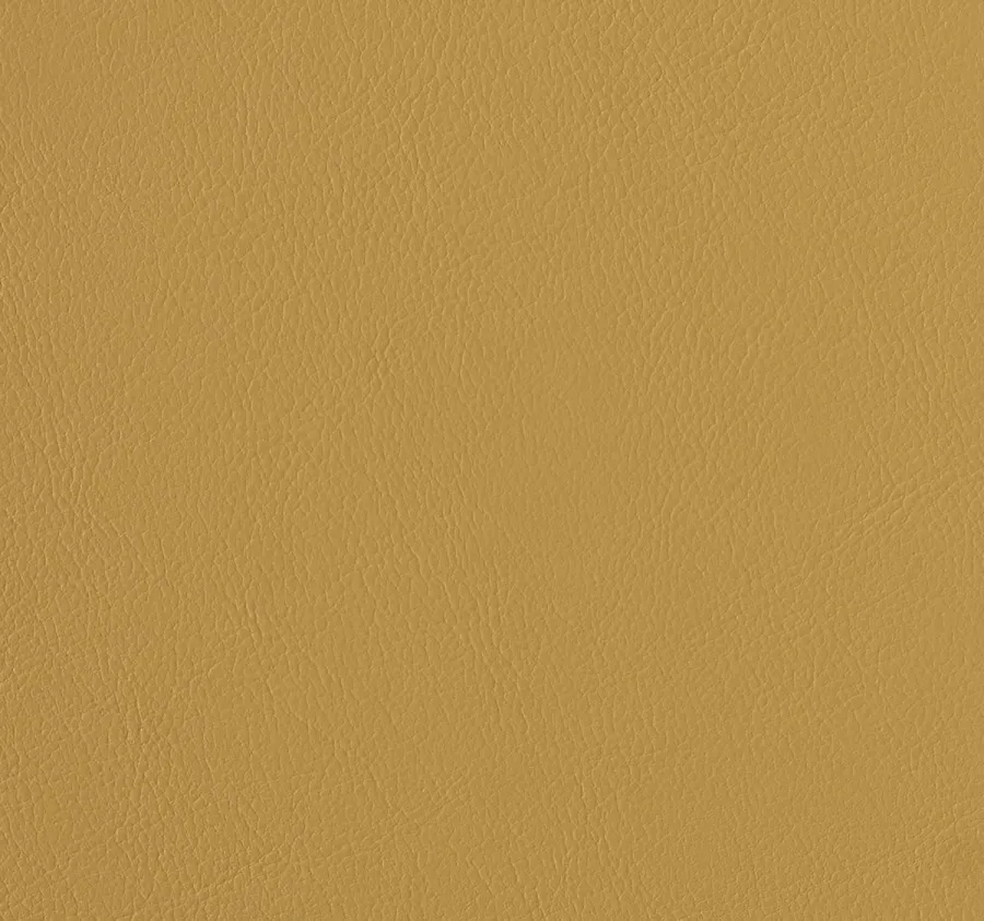 obrazek 1 Stylowy wazon Otto 9x42xH38 cm ze skóry w oryginalnym musztardowym kolorze