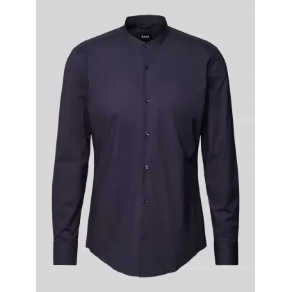 Zdjęcie Koszula biznesowa o kroju slim fit ze stójką model ‘Hank’