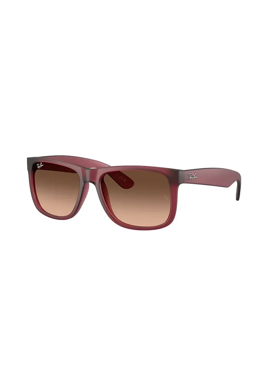 obrazek 1 Ray-Ban okulary przeciwsłoneczne JUSTIN męskie kolor różowy 0RB4165