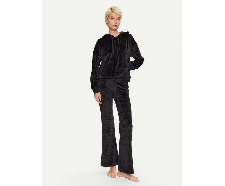 obrazek 1 DKNY Piżama YI80034 Czarny Relaxed Fit