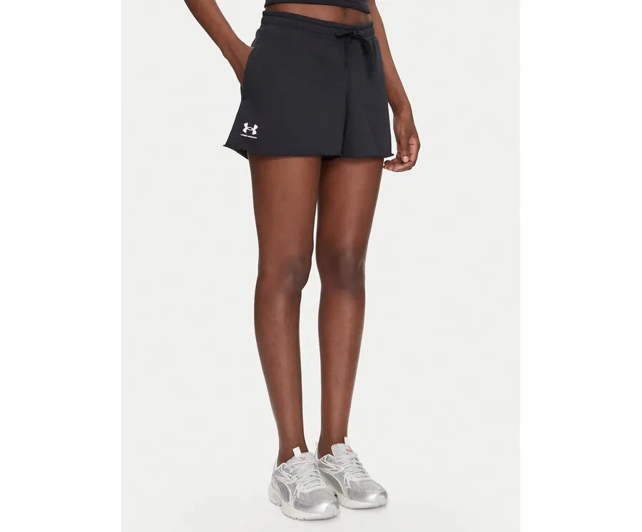 obrazek 1 Under Armour Szorty sportowe Rival 1389657 Czarny Regular Fit